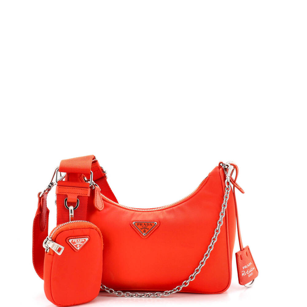 Prada Small Re-Edition 2005 Shoulder Bag Tessuto